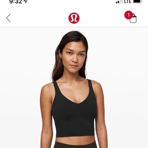 Lululemon Black Align Tank